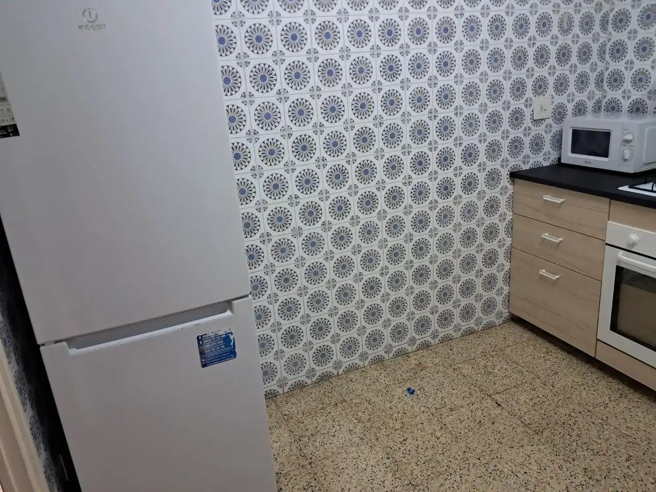 Cocina de Piso de alquiler en Manresa con Calefacción, Amueblado y Balcón