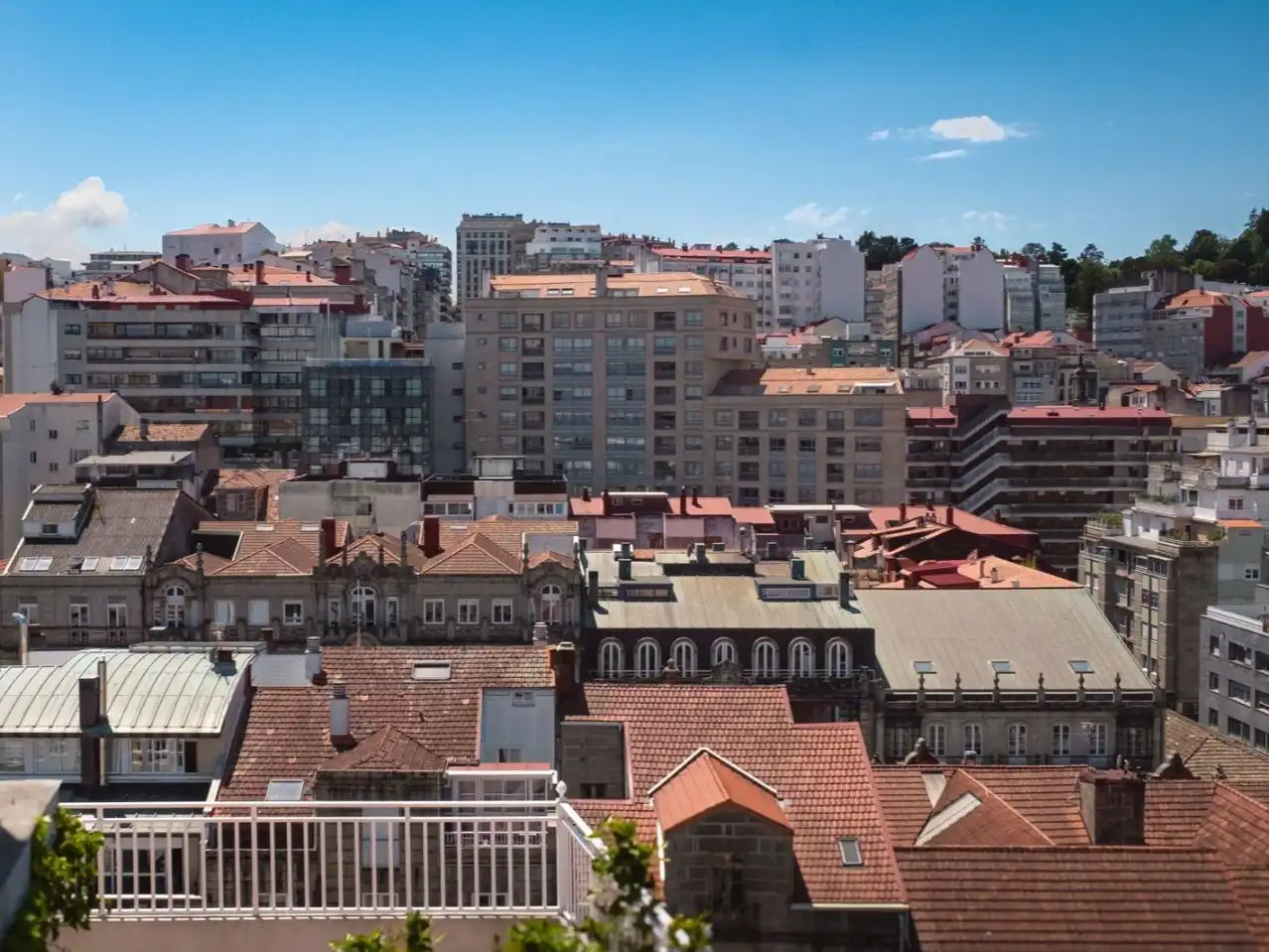 Vista exterior de Dúplex en venta en Vigo  con Terraza