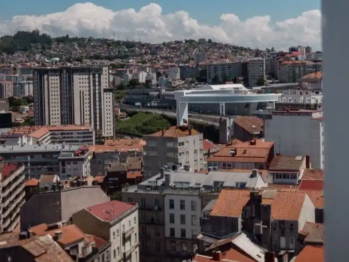 Vista exterior de Dúplex en venta en Vigo  con Terraza