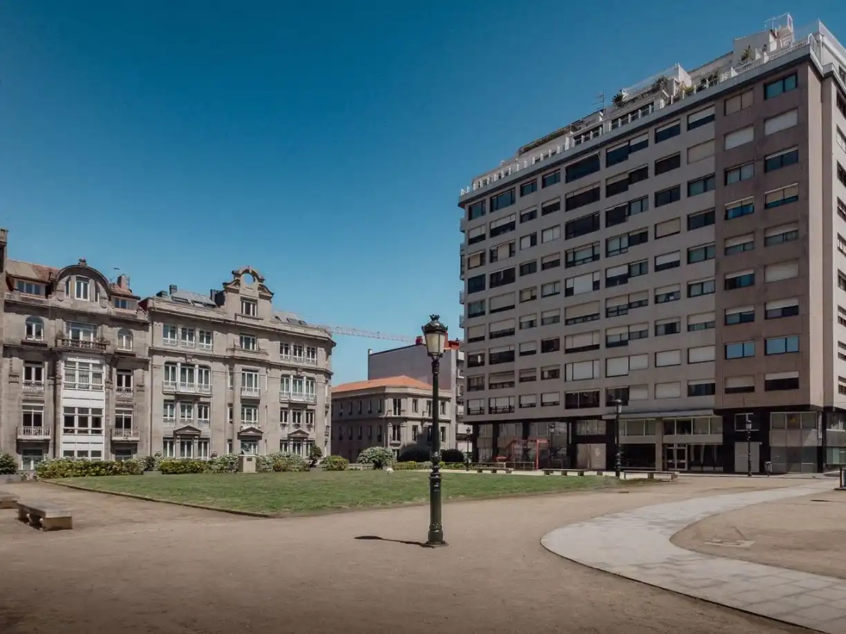Vista exterior de Dúplex en venta en Vigo  con Terraza