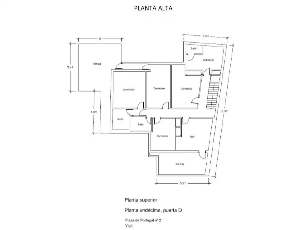 Dúplex en venta en Vigo  con Terraza