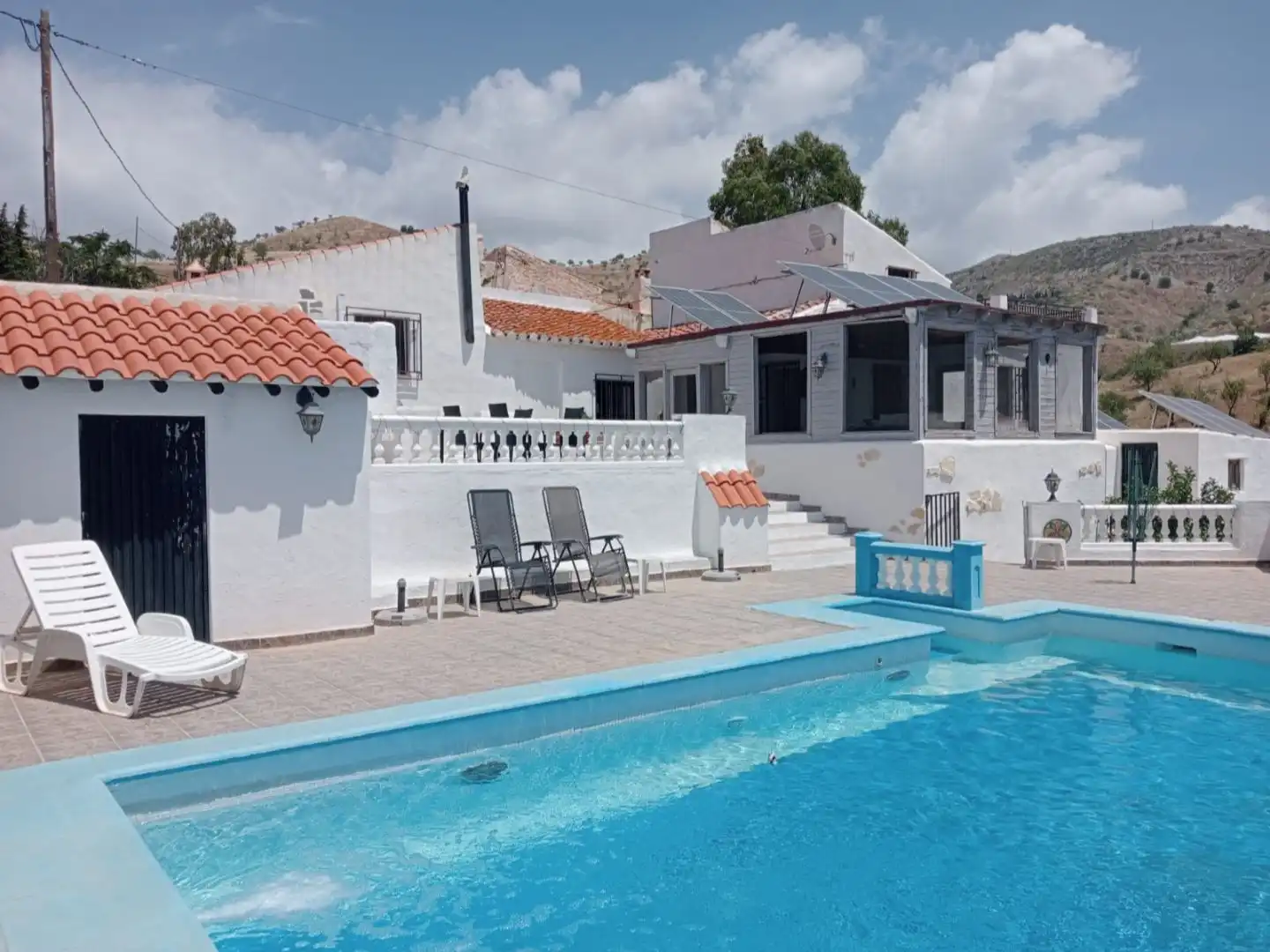 Houses for sale in Paseo Marítimo, 1, Castell de Ferro Swimming pool of Houses for sale in Gualchos with Air Conditioner, Terrace and Swimming Pool