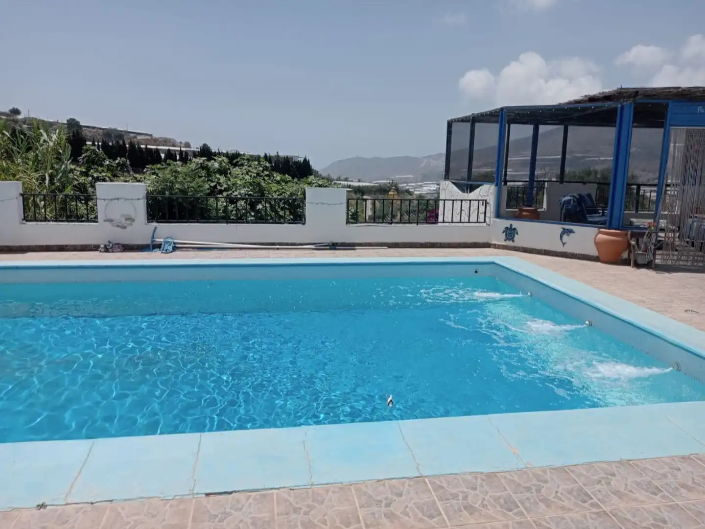 Houses for sale in Paseo Marítimo, 1, Castell de Ferro Swimming pool of Houses for sale in Gualchos with Air Conditioner, Terrace and Swimming Pool