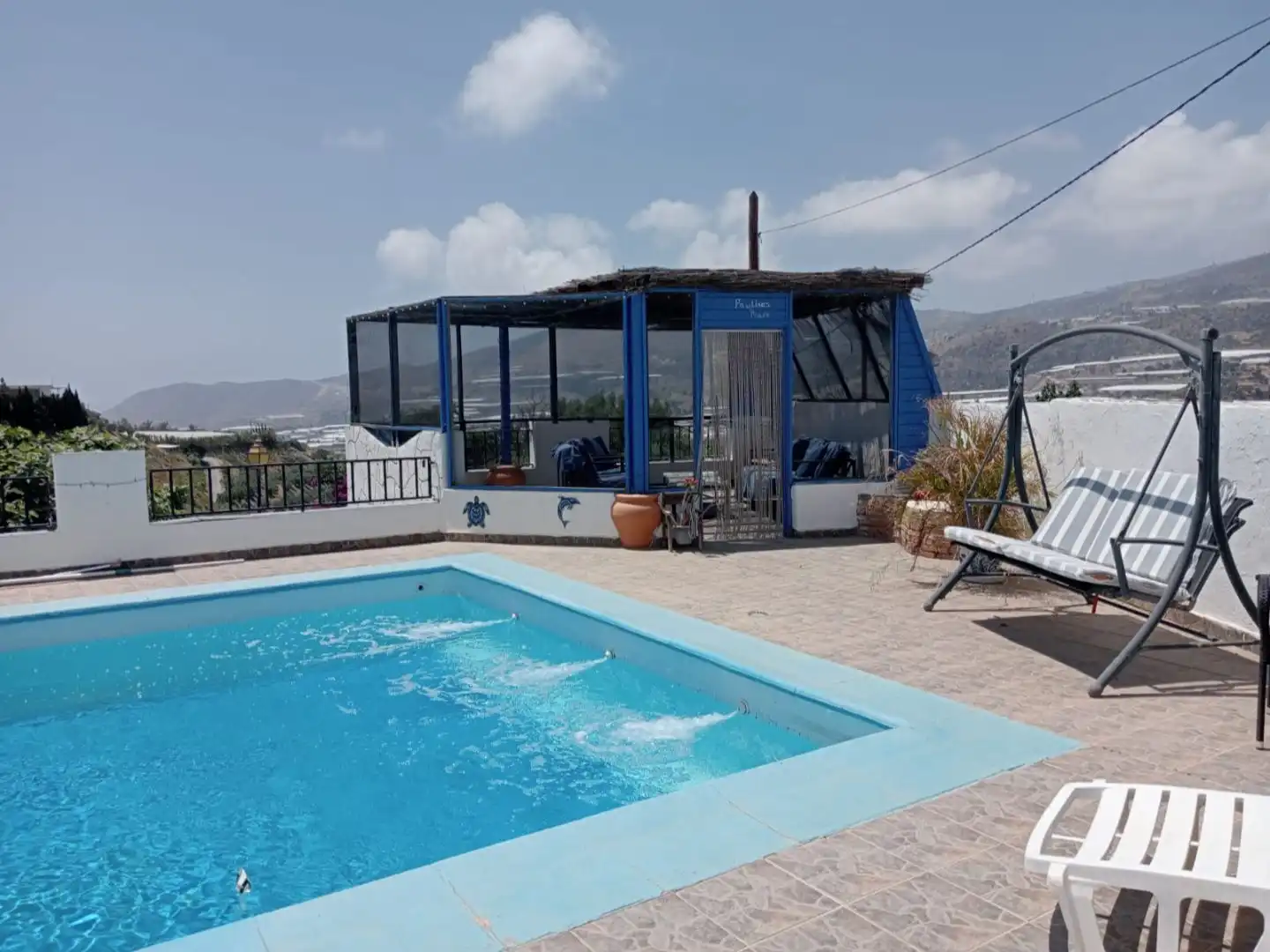 Houses for sale in Paseo Marítimo, 1, Castell de Ferro Swimming pool of Houses for sale in Gualchos with Air Conditioner, Terrace and Swimming Pool