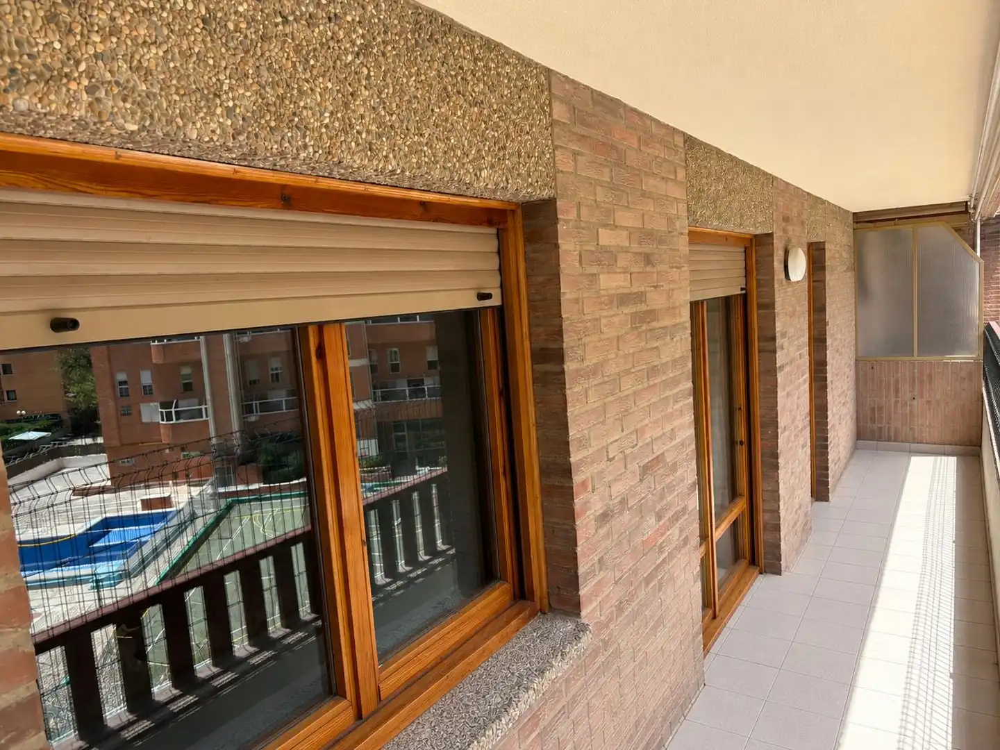 Flat for sale in Calle de Pablo Neruda, 20, Grancasa Balcony of Flat for sale in Zaragoza with Air Conditioner, Heating and Private garden