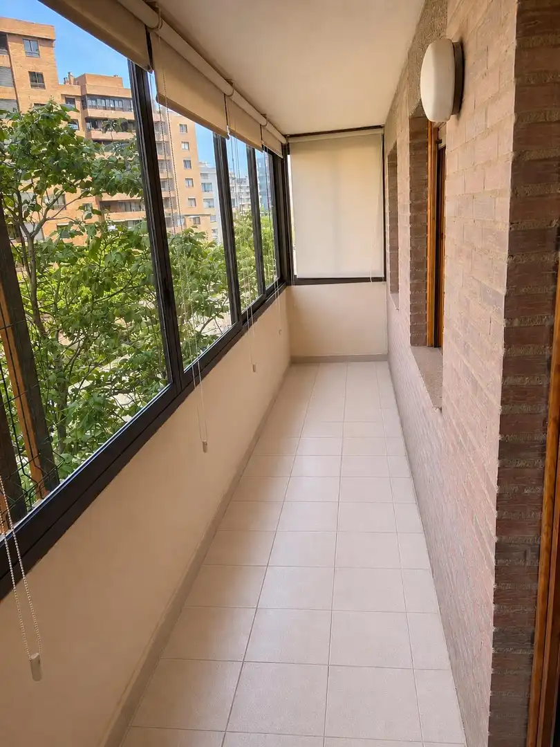 Flat for sale in Calle de Pablo Neruda, 20, Grancasa Balcony of Flat for sale in Zaragoza with Air Conditioner, Heating and Private garden