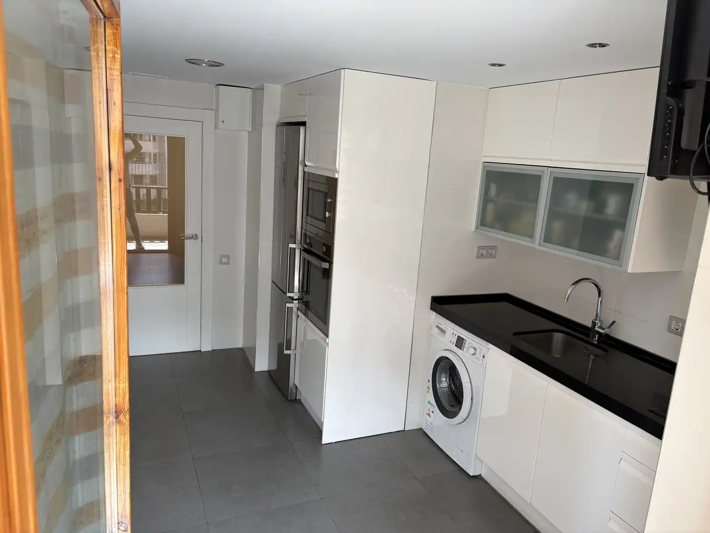 Flat for sale in Calle de Pablo Neruda, 20, Grancasa Kitchen of Flat for sale in Zaragoza with Air Conditioner, Heating and Private garden