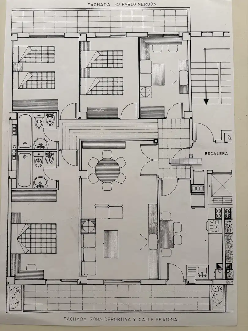 Flat for sale in Calle de Pablo Neruda, 20, Grancasa Flat for sale in Zaragoza with Air Conditioner, Heating and Private garden