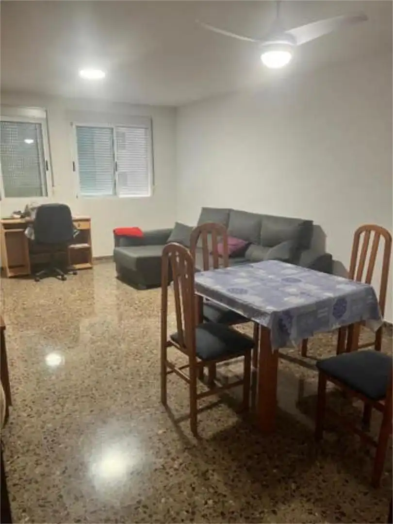 Sala de estar de Piso de alquiler en Castellón de la Plana / Castelló de la Plana con Calefacción, Jardín privado y Terraza