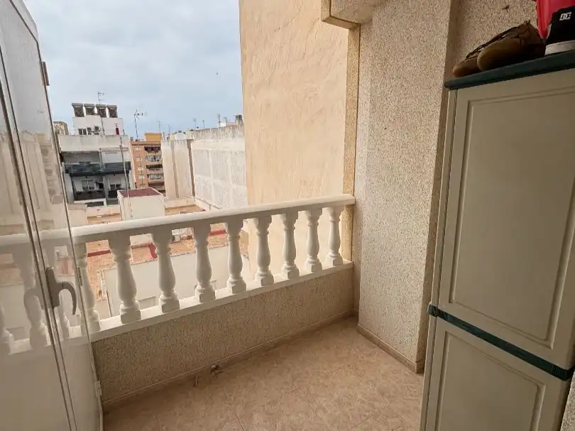 Flat for sale in Calle Vicente Blasco Ibáñez, 146, Zona Playa del Cura Balcony of Flat for sale in Torrevieja with Air Conditioner, Terrace and Swimming Pool
