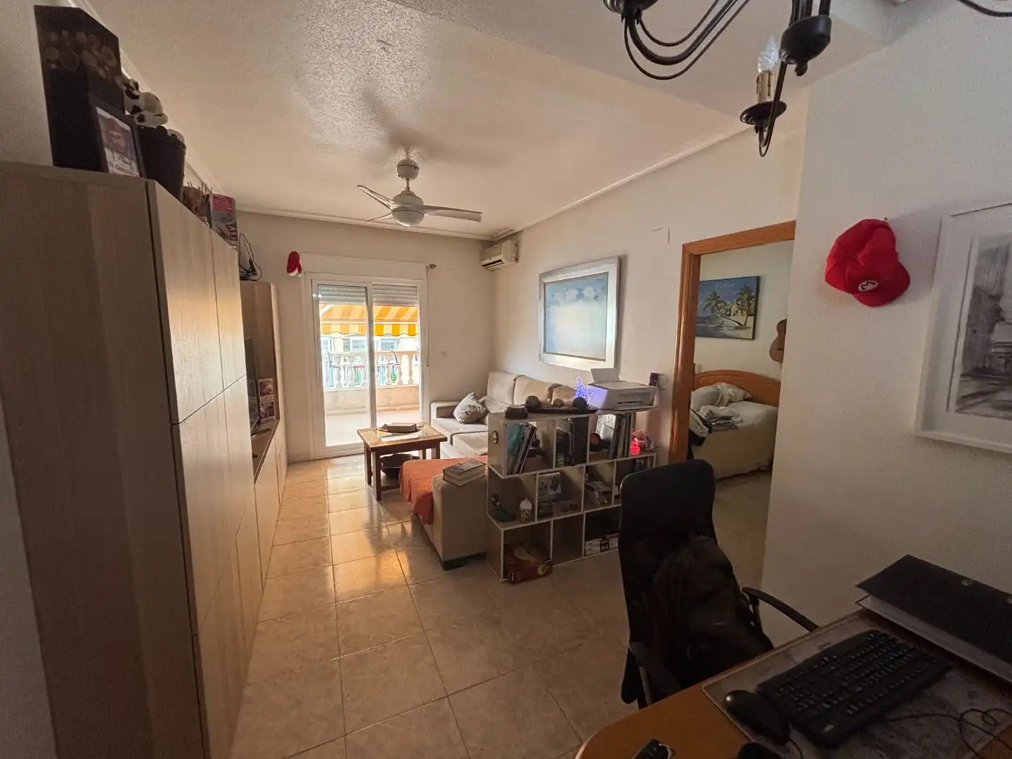 Flat for sale in Calle Vicente Blasco Ibáñez, 146, Zona Playa del Cura Living room of Flat for sale in Torrevieja with Air Conditioner, Terrace and Swimming Pool