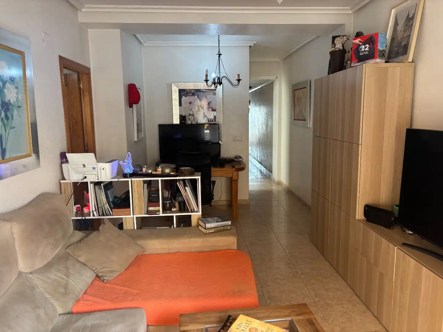 Flat for sale in Calle Vicente Blasco Ibáñez, 146, Zona Playa del Cura Living room of Flat for sale in Torrevieja with Air Conditioner, Terrace and Swimming Pool