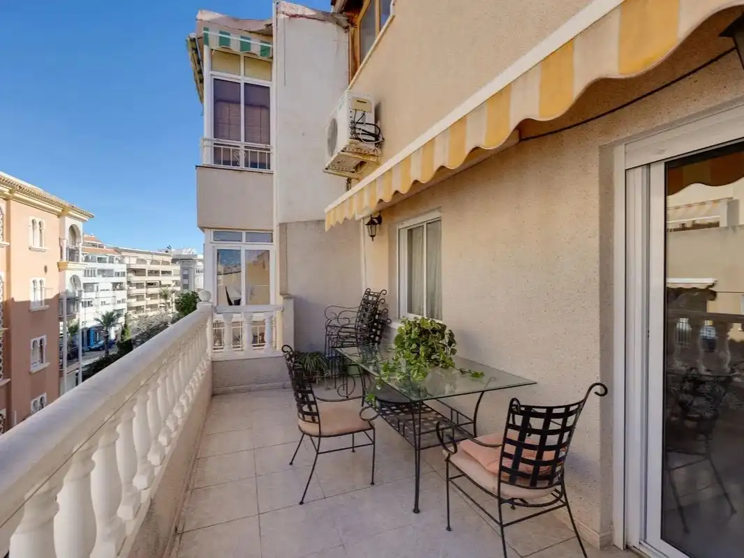 Flat for sale in Calle Vicente Blasco Ibáñez, 146, Zona Playa del Cura Terrace of Flat for sale in Torrevieja with Air Conditioner, Terrace and Swimming Pool