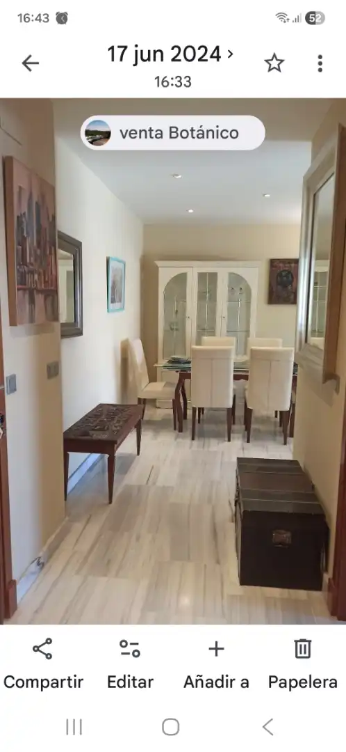 Flat for sale in Avenida de la Resina, 114, La Concha - Resina Golf Dining room of Flat for sale in Estepona with Air Conditioner, Terrace and Swimming Pool