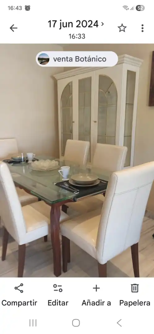 Flat for sale in Avenida de la Resina, 114, La Concha - Resina Golf Dining room of Flat for sale in Estepona with Air Conditioner, Terrace and Swimming Pool