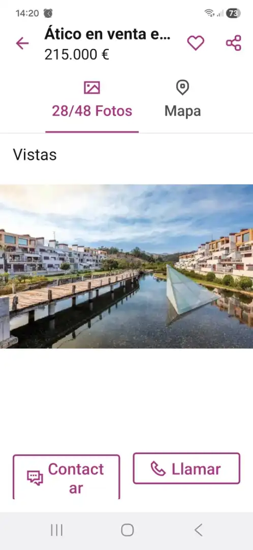 Flat for sale in Avenida de la Resina, 114, La Concha - Resina Golf Exterior view of Flat for sale in Estepona with Air Conditioner, Terrace and Swimming Pool