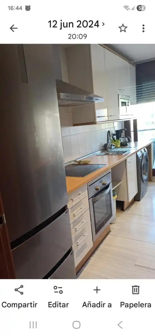 Cuina de Apartament en venda en Estepona amb Aire condicionat, Terrassa i Piscina
