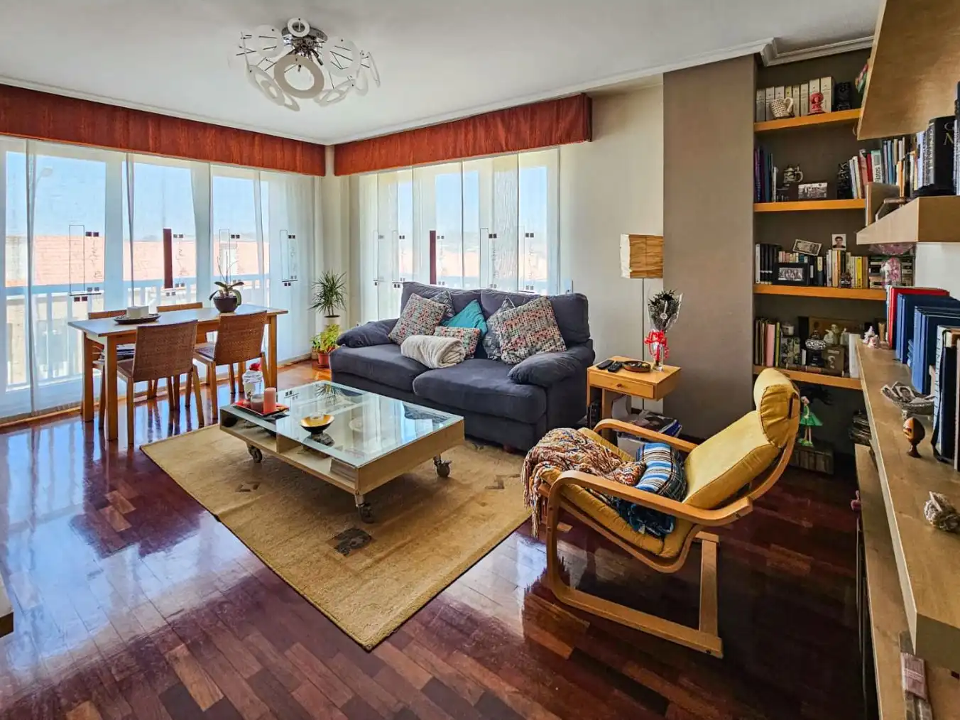 Flat for sale in Rúa Alcalde Electo Carballo, 18, Portádego - Vilaboa Norte Living room of Flat for sale in Culleredo with Terrace