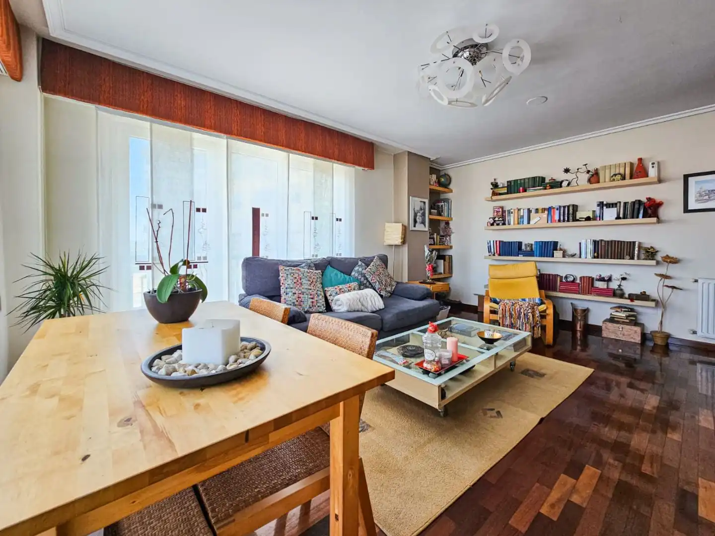Flat for sale in Rúa Alcalde Electo Carballo, 18, Portádego - Vilaboa Norte Living room of Flat for sale in Culleredo with Terrace