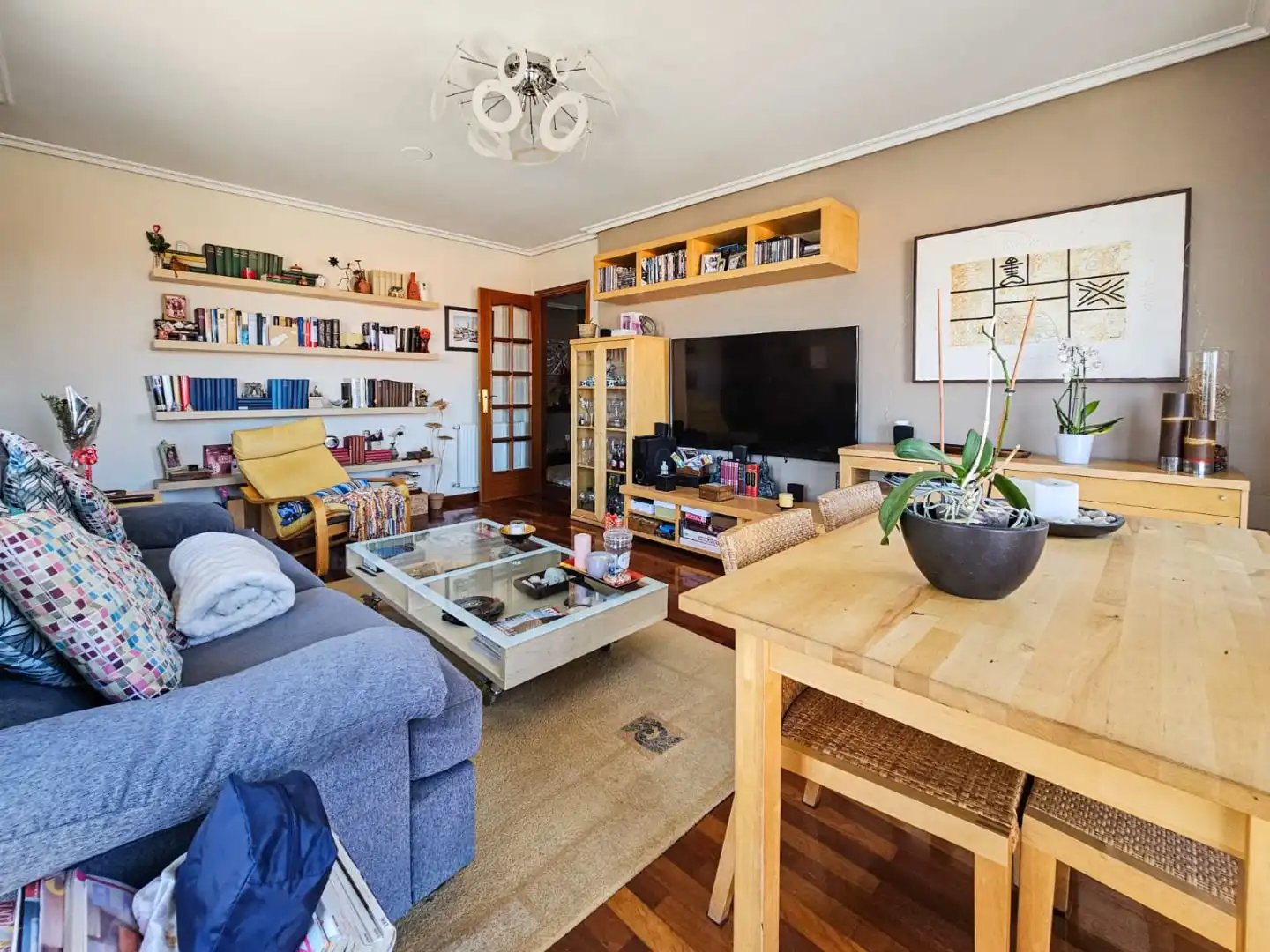 Flat for sale in Rúa Alcalde Electo Carballo, 18, Portádego - Vilaboa Norte Living room of Flat for sale in Culleredo with Terrace