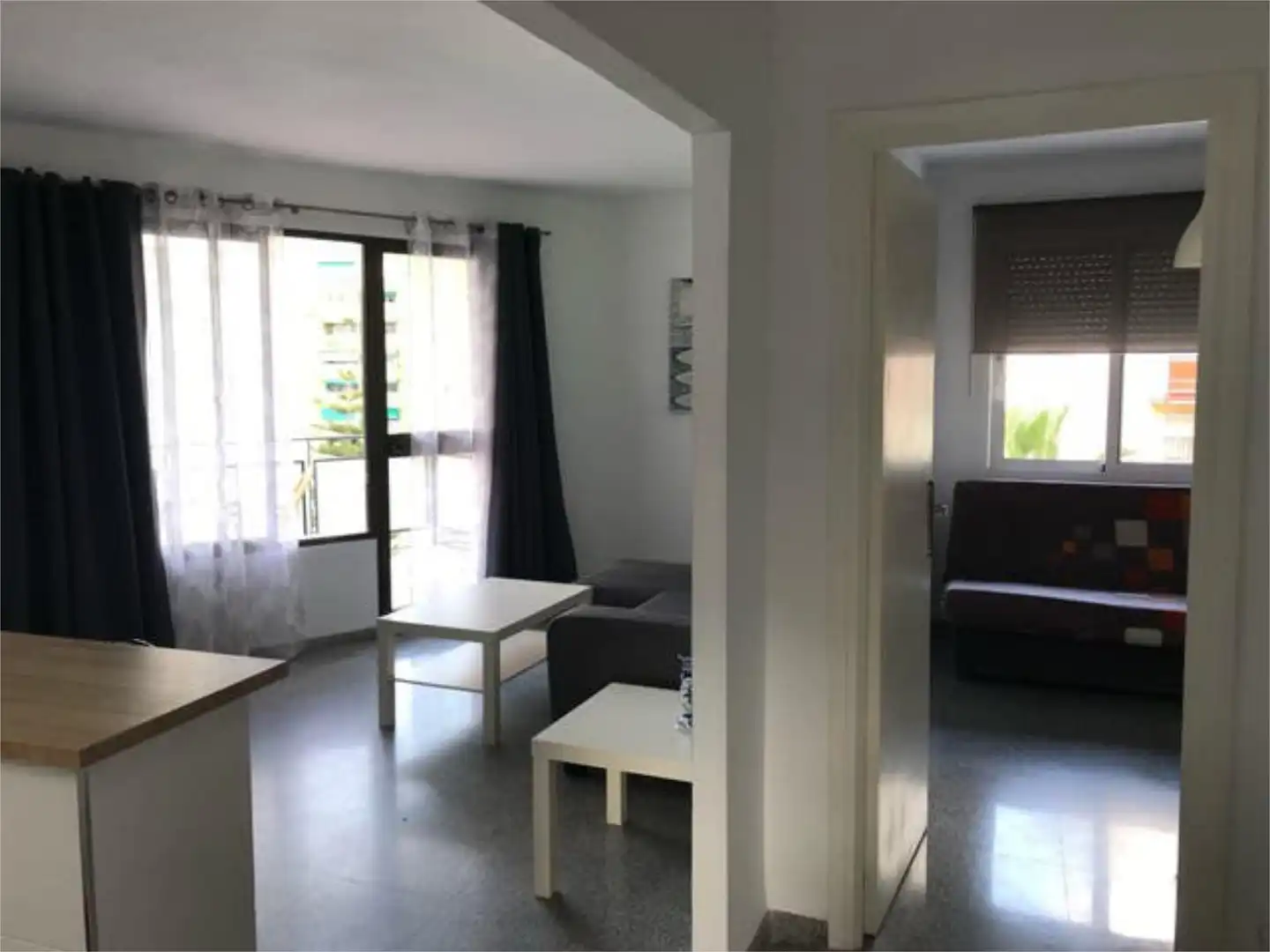 Apartament de lloguer a Manantiales - Estación de Autobuses Dormitori de Apartament de lloguer en Torremolinos amb Terrassa i Moblat