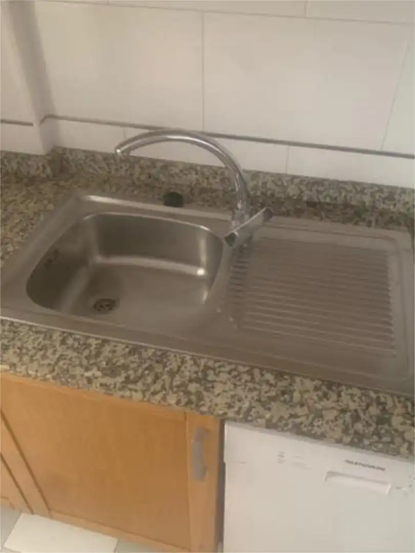 Cocina de Piso de alquiler en L'Alfàs del Pi con Calefacción, Terraza y Amueblado