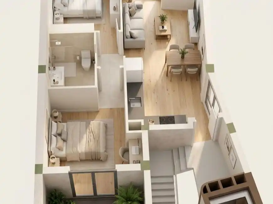 Piso en venta en Calle Pérez Galdós, 43, Centro - La Vega Alta Piso en venta en Arrecife con Calefacción, Trastero y Amueblado