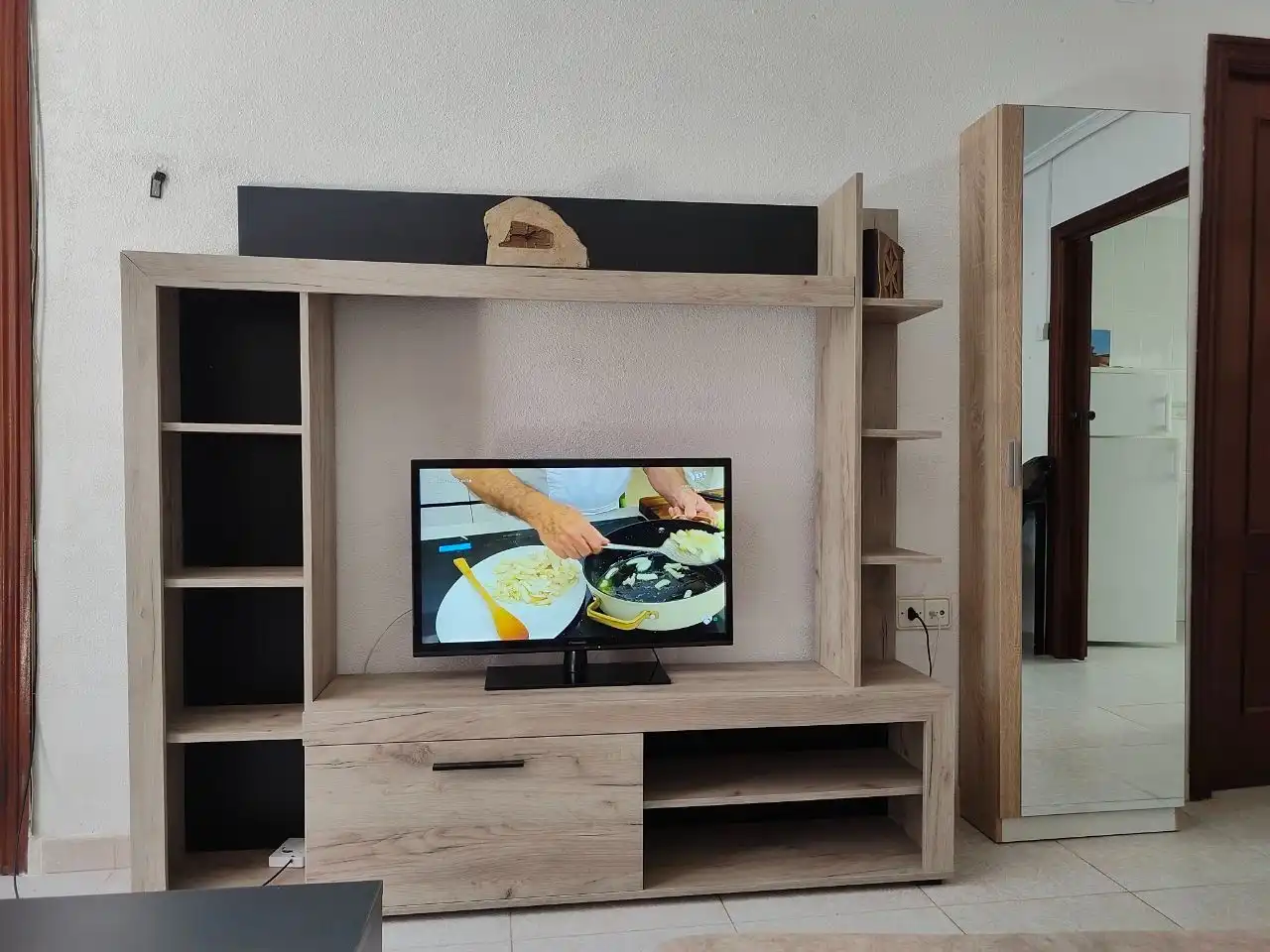 Sala de estar de Piso de alquiler en Saldaña con Calefacción y Amueblado