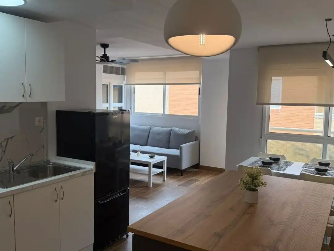Wohnung zur Miete in Carrer Azorín, 2, Guardamar Playa Wohnzimmer von Wohnung zur Miete in Guardamar del Segura mit Klimaanlage, Heizung und Möbliert