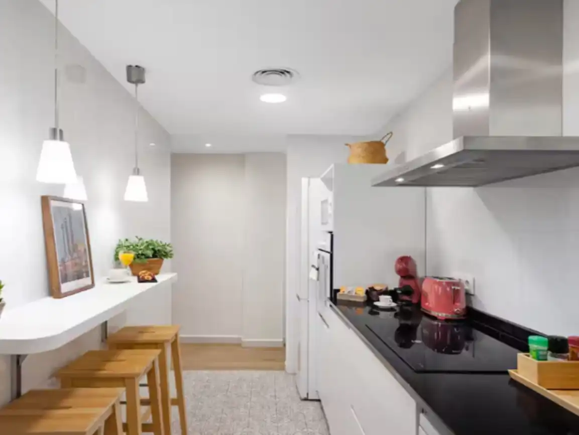 Wohnung zum Verkauf in Calle Tetuán Bloques, 10, Centro ciudad Küche von Wohnung zum Verkauf in Linares mit Klimaanlage und Balkon