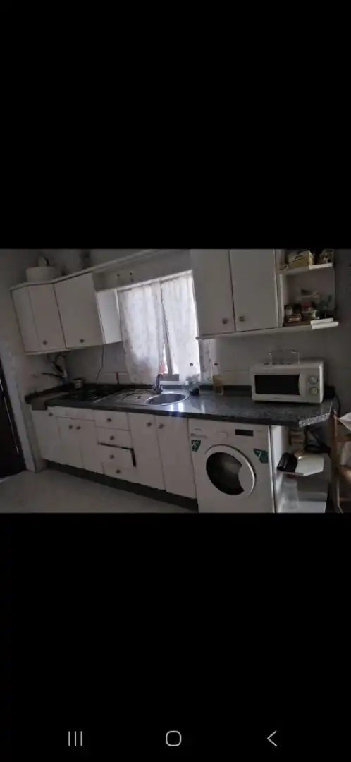 Kitchen of Flat for rent in Santa Olalla del Cala  with Air Conditioner, Terrace and Oven