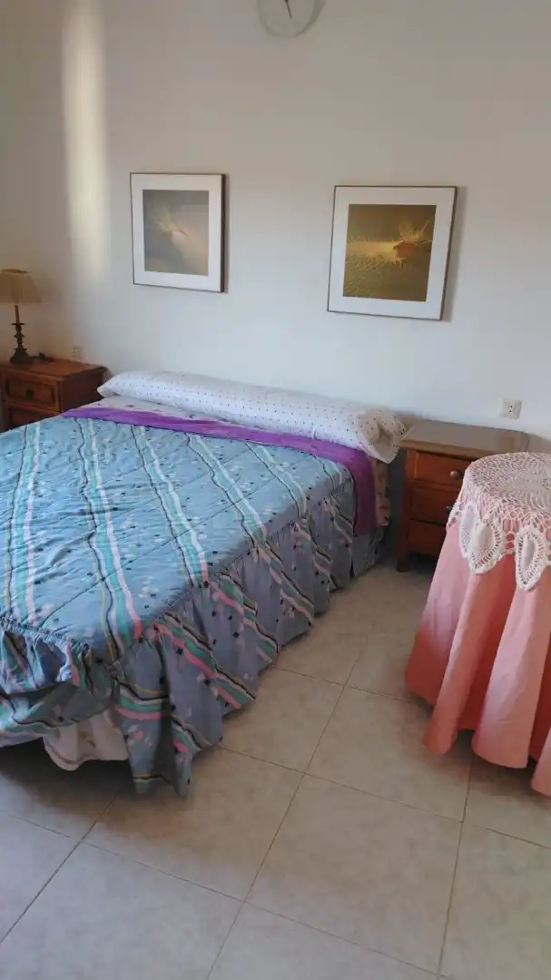 Bedroom of Flat for rent in Santa Olalla del Cala  with Air Conditioner, Terrace and Oven