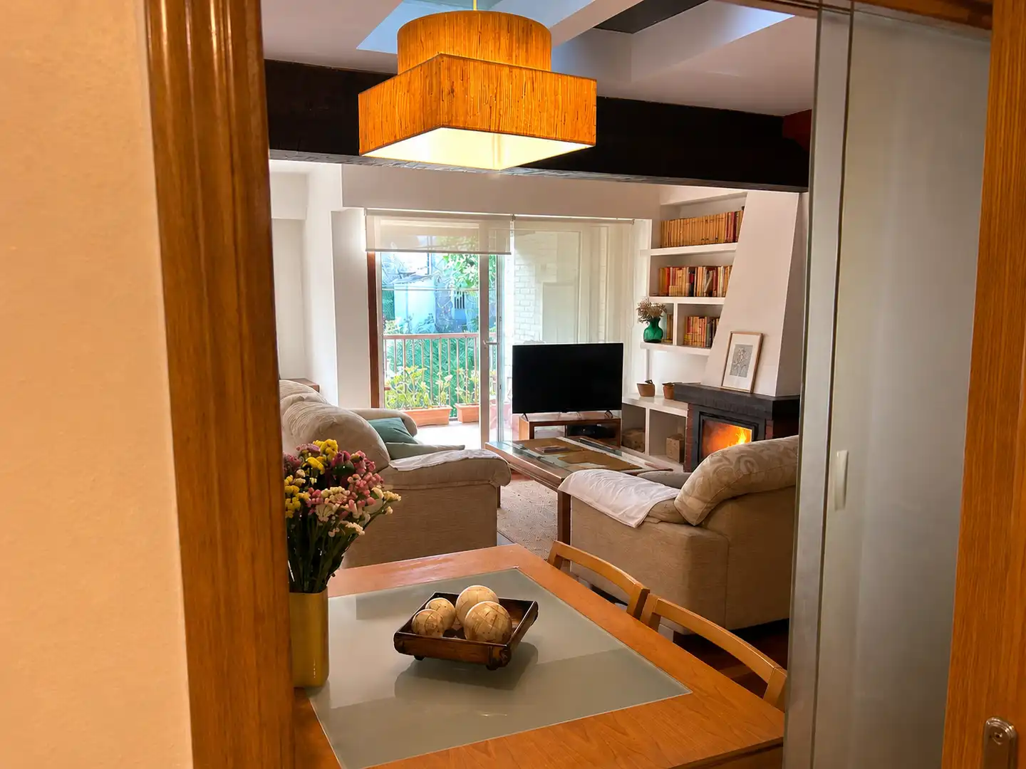 Wohnzimmer von Wohnung zum Verkauf in Donostia - San Sebastián  mit Terrasse und Balkon