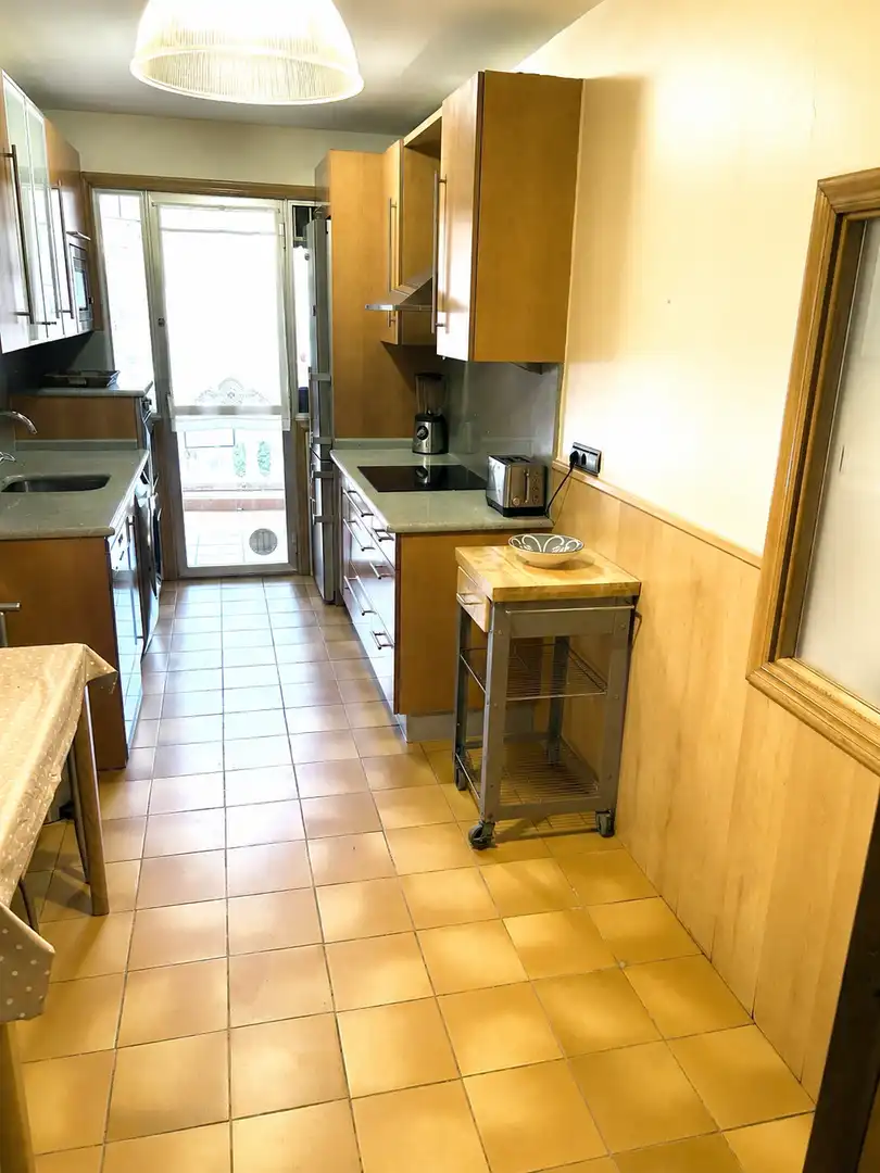 Küche von Wohnung zum Verkauf in Donostia - San Sebastián  mit Terrasse und Balkon