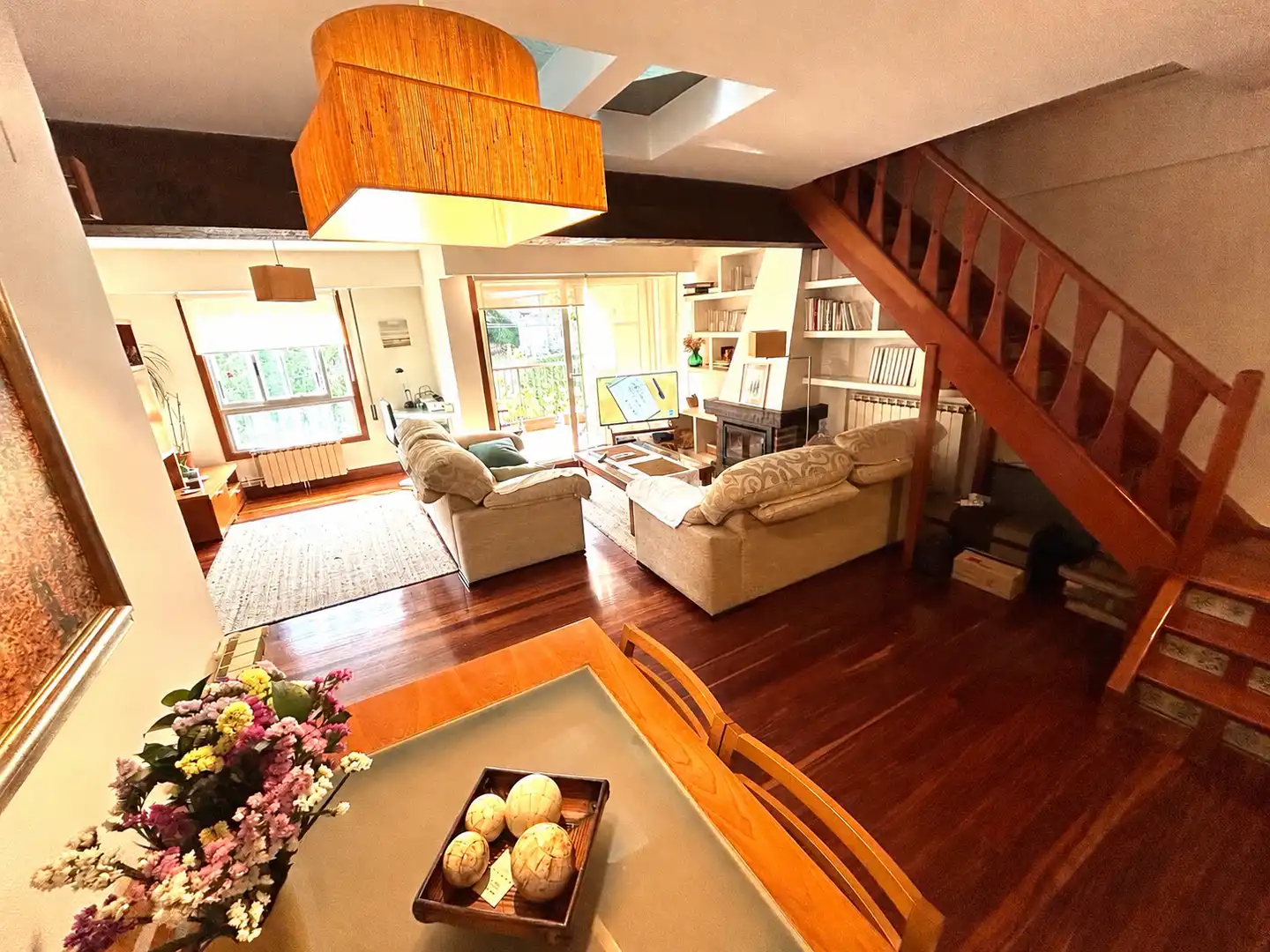 Wohnzimmer von Wohnung zum Verkauf in Donostia - San Sebastián  mit Terrasse und Balkon