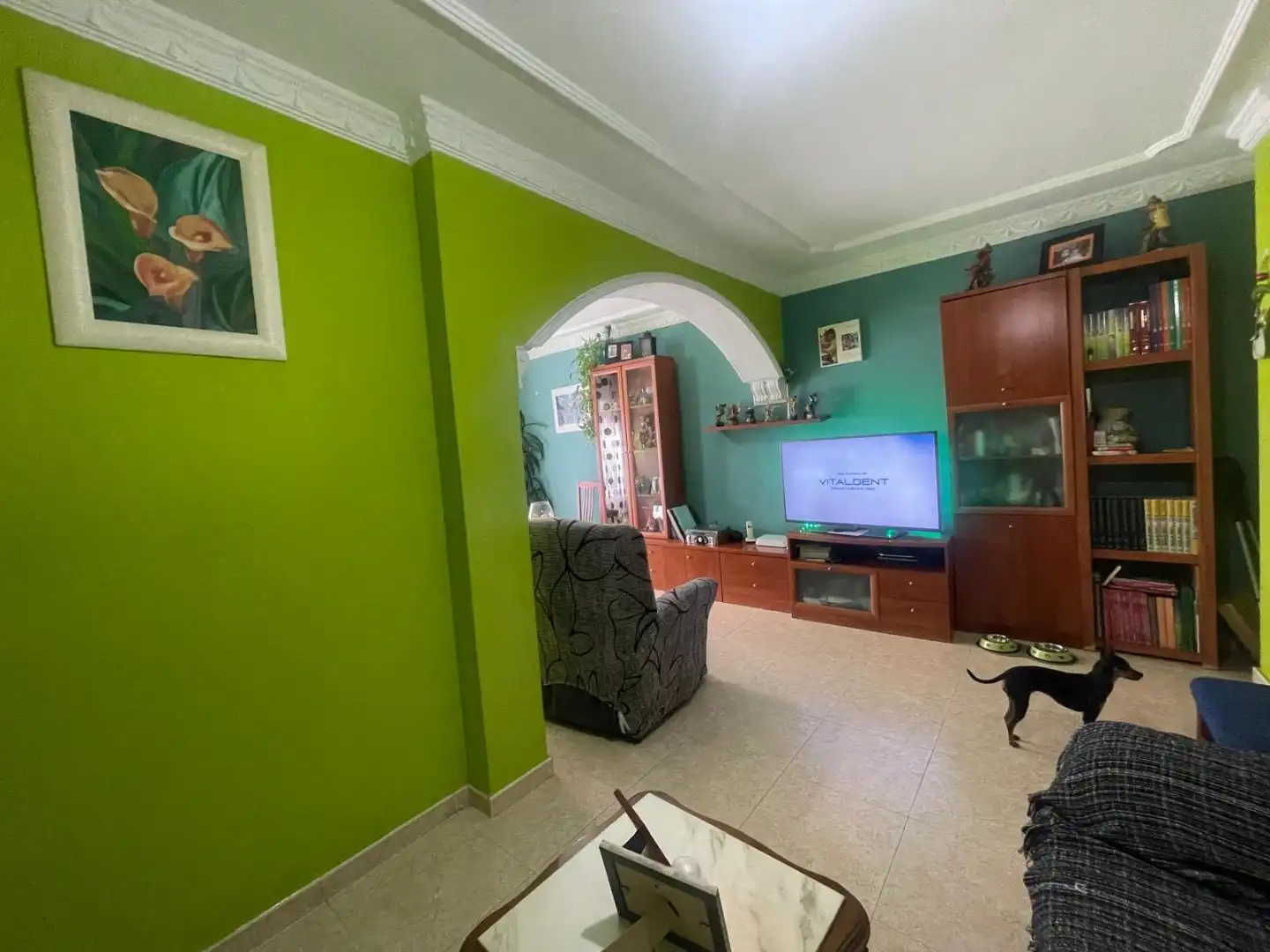 Flat for rent in Calle la Roche Sur Yon, 4, Nuevo Cáceres Living room of Flat for rent in Cáceres with Furnished