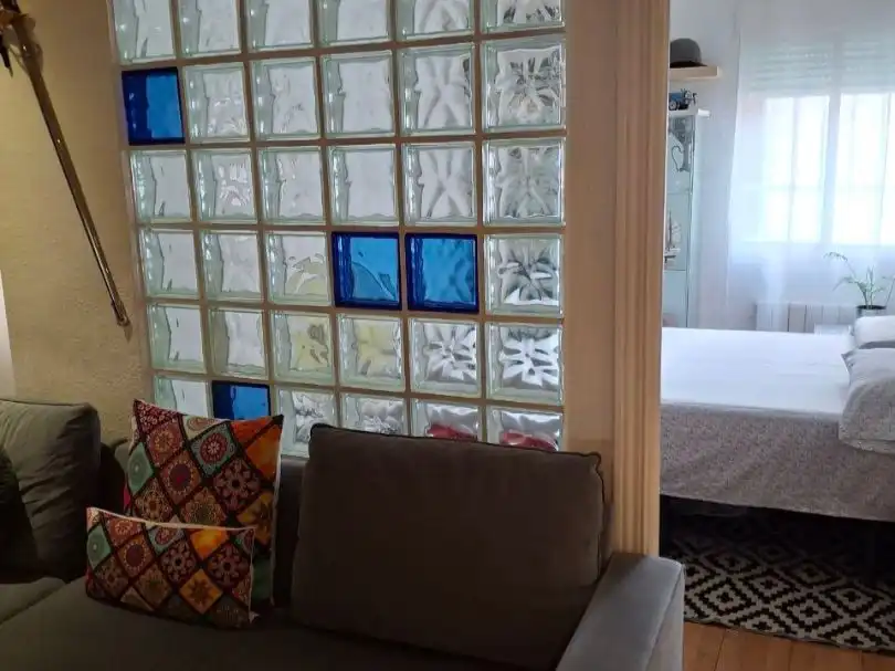 Piso en venta en Calle de Tembleque, 50, Aluche Sala de estar de Piso en venta en Madrid Capital con Aire acondicionado