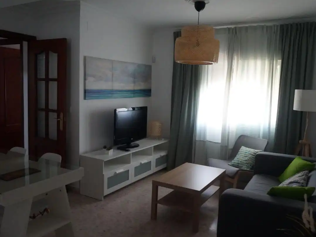 Flat for rent in Plaza los Pinos, Chapín - Campus Universitario - Navinco Living room of Flat for rent in Jerez de la Frontera with Air Conditioner and Furnished