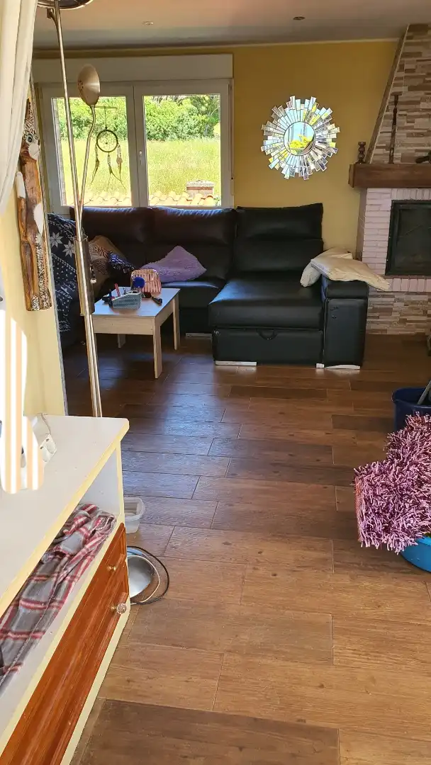Casa o xalet en venda a Camino Mimosas, 350, Somió Sala d'estar de Casa o xalet en venda en Gijón amb Calefacció, Jardí privat i Terrassa