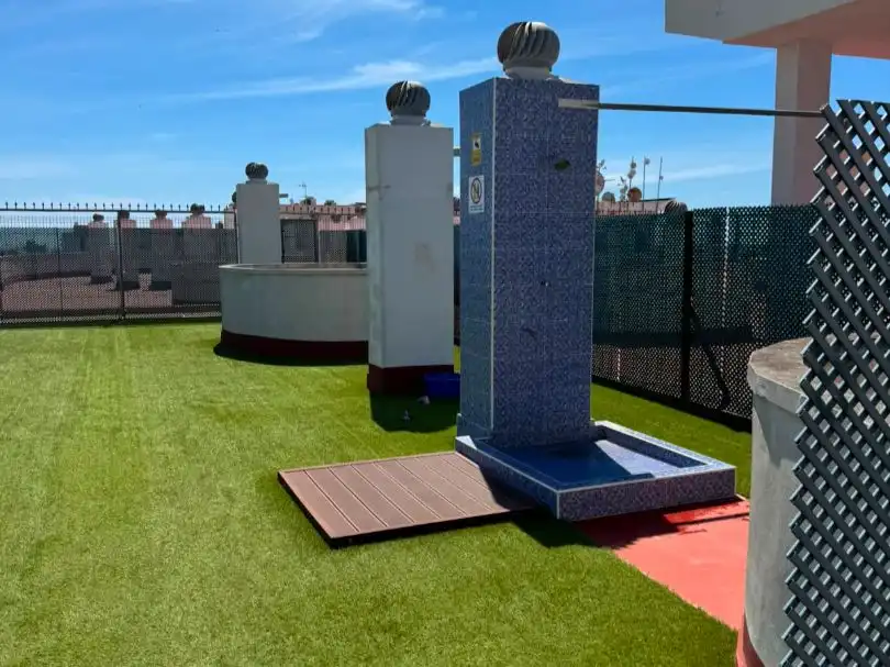 Terraza de Piso en venta en Torrevieja con Aire acondicionado, Jardín privado y Terraza