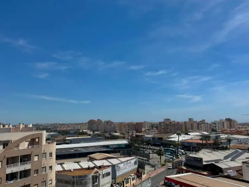 Vista exterior de Piso en venta en Torrevieja con Aire acondicionado, Jardín privado y Terraza