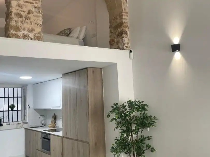 Flat for rent in Calle San Juan, 35, El Pópulo - Santa María Balcony of Flat for rent in Cádiz with Furnished, Balcony and Video intercom