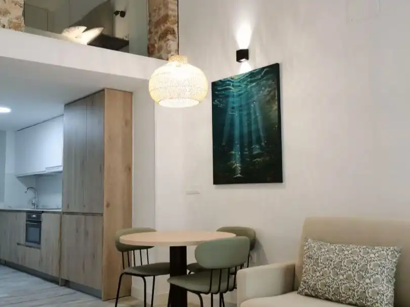 Flat for rent in Calle San Juan, 35, El Pópulo - Santa María Dining room of Flat for rent in Cádiz with Furnished, Balcony and Video intercom