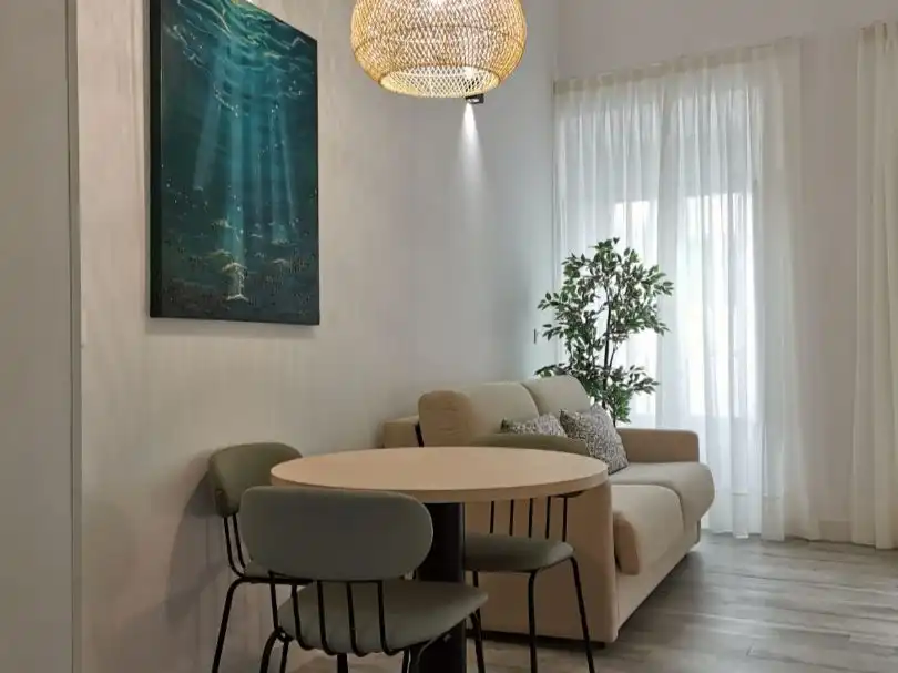 Flat for rent in Calle San Juan, 35, El Pópulo - Santa María Living room of Flat for rent in Cádiz with Furnished, Balcony and Video intercom
