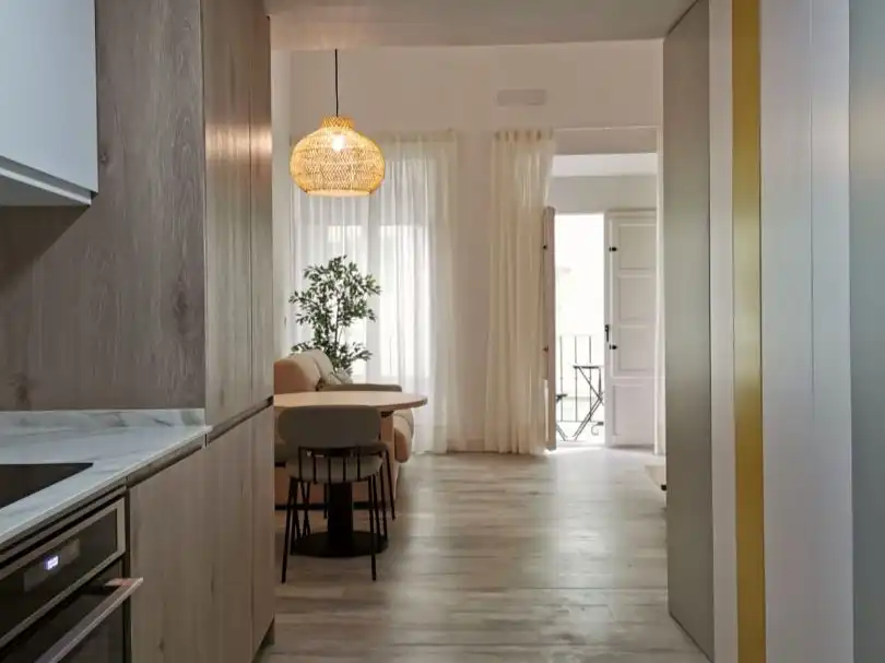 Flat for rent in Calle San Juan, 35, El Pópulo - Santa María Dining room of Flat for rent in Cádiz with Furnished, Balcony and Video intercom