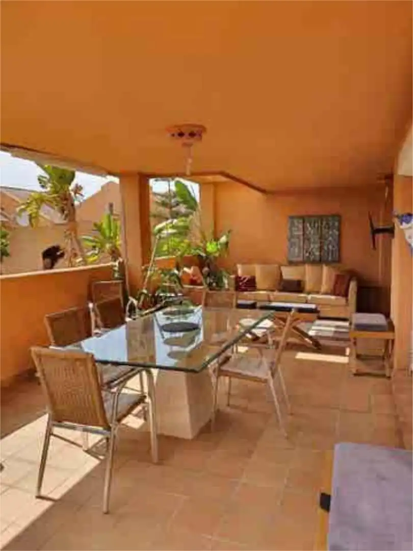 Wohnungen zum Verkauf in Santa María Terrasse von Wohnungen zum Verkauf in Marbella mit Terrasse und Schwimmbad