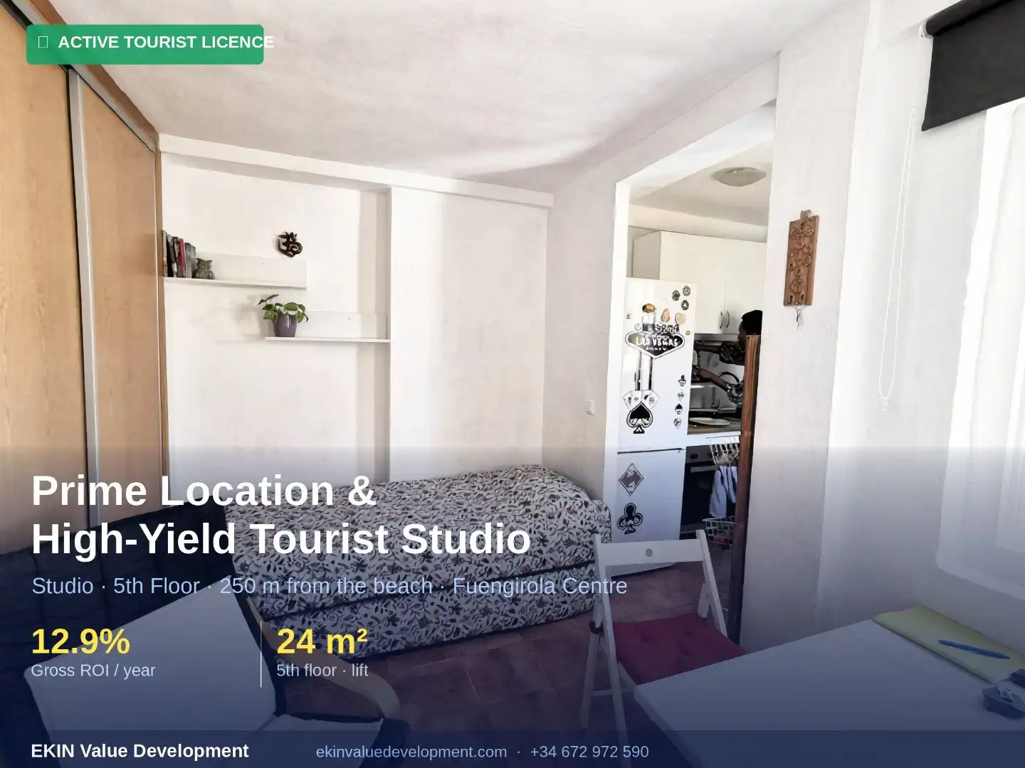 Flat for sale in Avenida Condes de San Isidro, 59, Puerto Deportivo Bedroom of Flat for sale in Fuengirola with Air Conditioner and Furnished