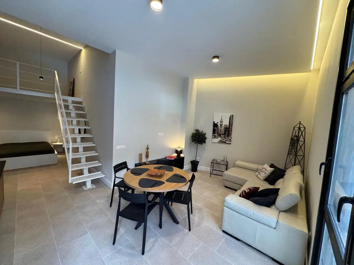 Flat for rent in Calle Prosperidad, 28, Salamanca - Uruguay Living room of Flat for rent in Santa Cruz de Tenerife with Air Conditioner and Furnished