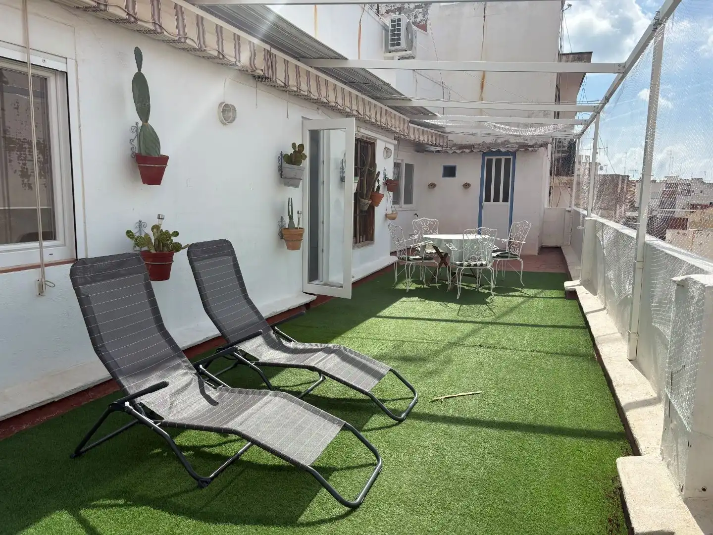 Dachboden zur Miete in Carrer Marco, 5, Antigua Moreria Terrasse von Dachboden zur Miete in Sagunto / Sagunt mit Klimaanlage, Heizung und Parkett