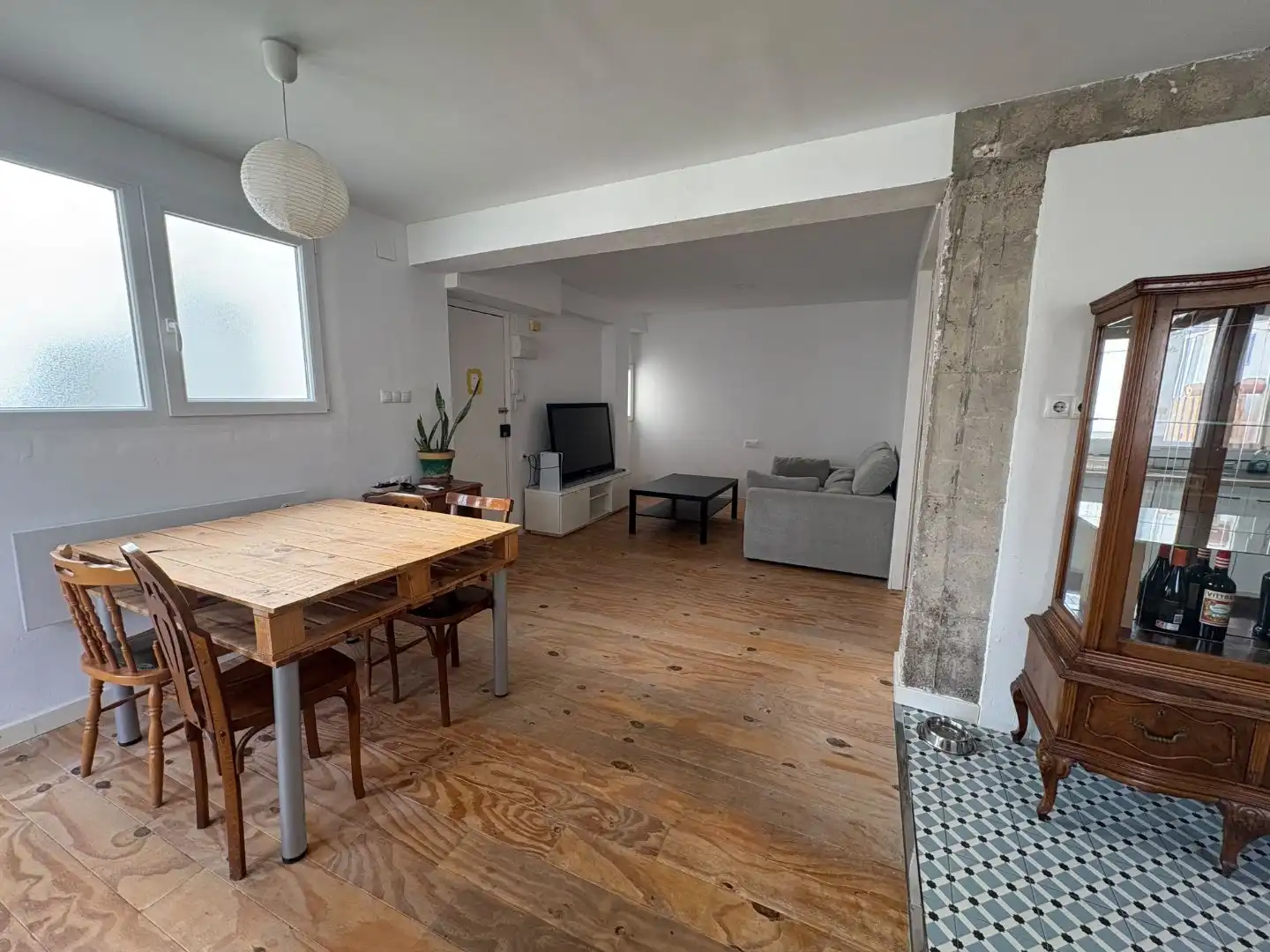 Dachboden zur Miete in Carrer Marco, 5, Antigua Moreria Wohnzimmer von Dachboden zur Miete in Sagunto / Sagunt mit Klimaanlage, Heizung und Parkett